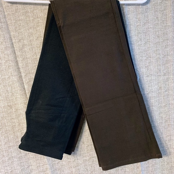 YUMMIE NWT Black/Mahogany Legging Set - Picture 5 of 5